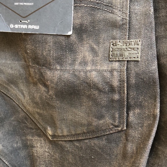 G-Star Raw men’s Renewed Type-C Tapered black denim Jeans. - Picture 10 of 12